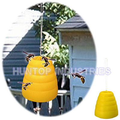 Yellow Hanging Beehive Wasp Trap